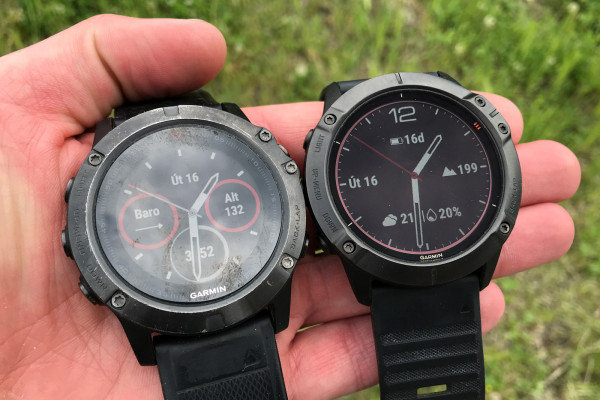 Hodinky Fénix 5X vs. Fénix 6X Pro Solar 