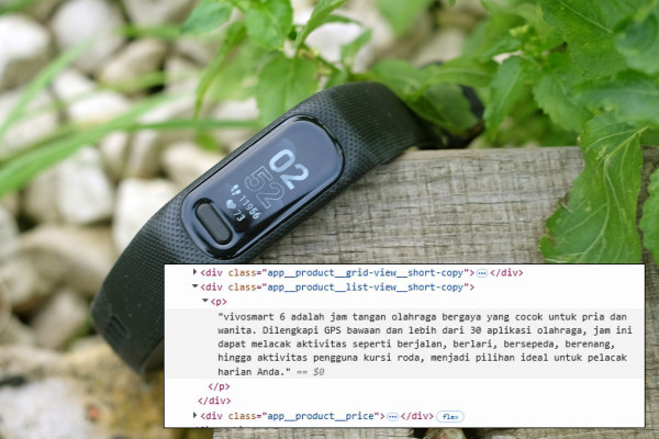 Vívosmart 6 na spadnutí