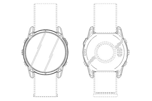 Designový patent hodinek