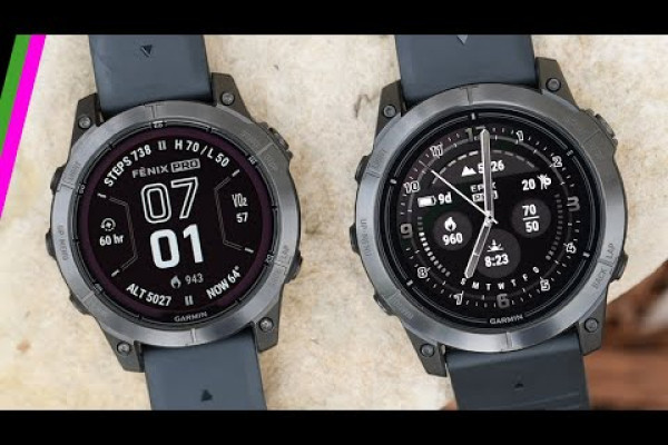 Embedded thumbnail for Video: Srovnání hodinek Fénix 7 Pro a Epix Pro 51 mm. Displej, čitelnost, podsvícení a jas